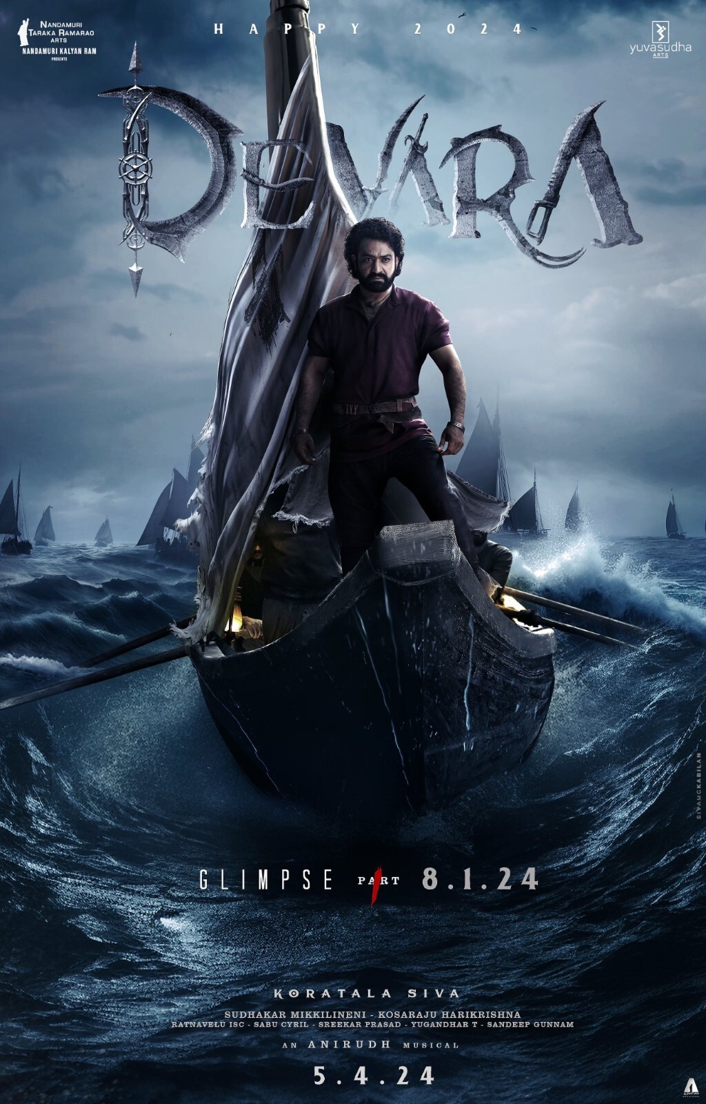 Devara Part 1 (2024) WEB-DL ORG. [Hindi DD5.1 – NetFlix] MulTi Audio Full Movie 480p 720p 1080p & 2160p 4K SDR