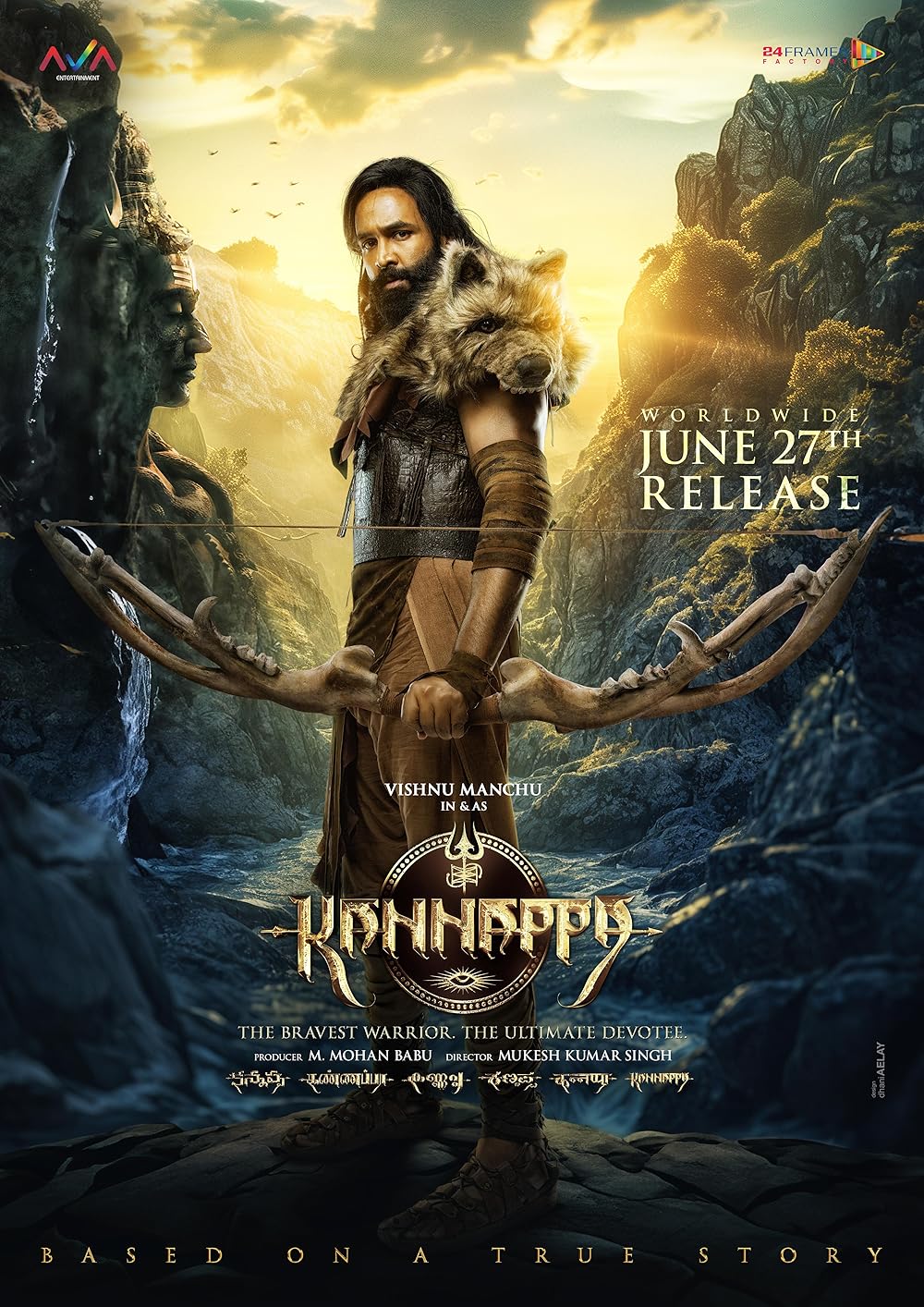 Kannappa (2025) Hindi-DD2.0 Full Movie HDTC-Rip 480p [600MB] | 720p [1.4GB] | 1080p [2.9GB]